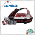 82007# 3-Mode UltraBright Cree Q5 LED Headlamp operated by AAA batteries